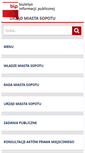 Mobile Screenshot of bip.sopot.pl