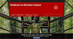 Desktop Screenshot of bernard.sopot.pl